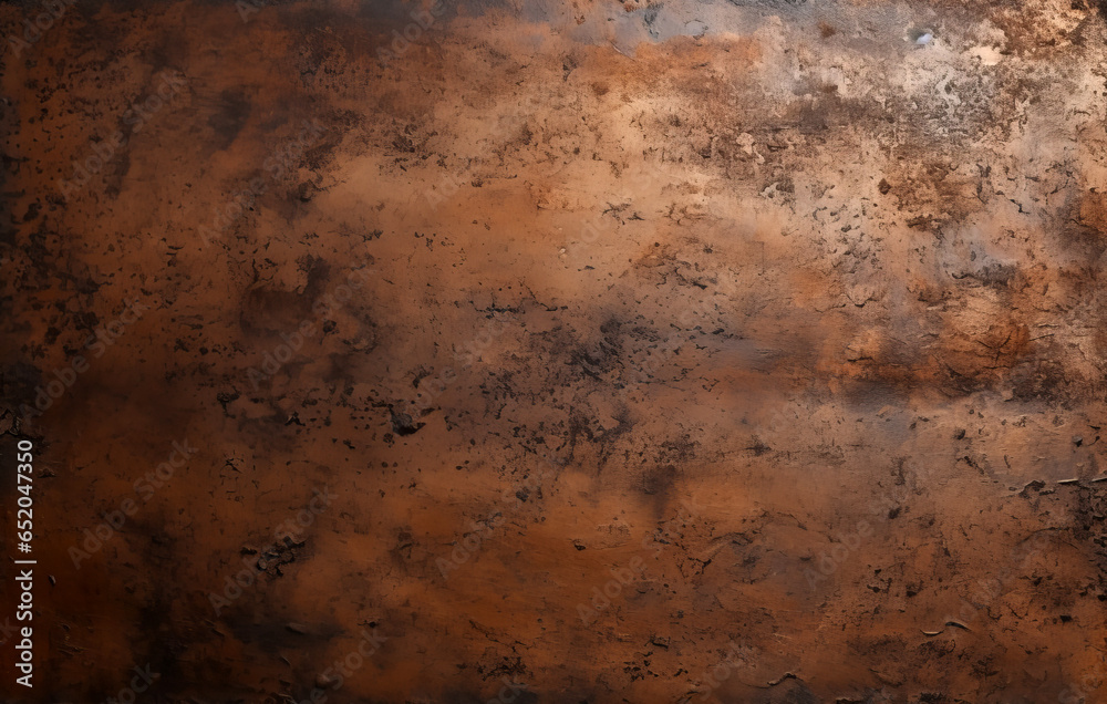 Rusty metal background or texture,rust and oxidized metal background. Old metal iron panel.generative ai
