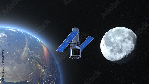 人工衛星と地球
