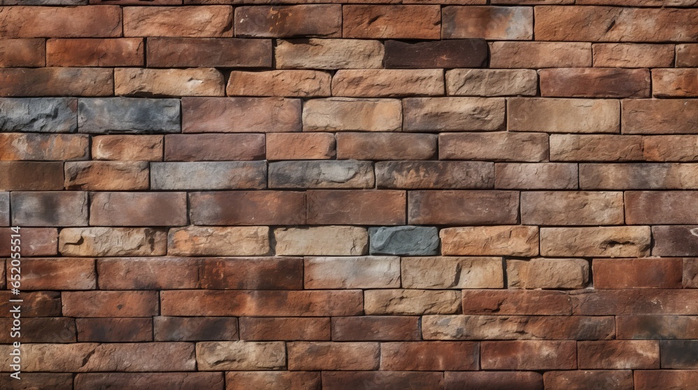 Brick wall texture. Background generated ai. Brick wall texture. Background generated ai.