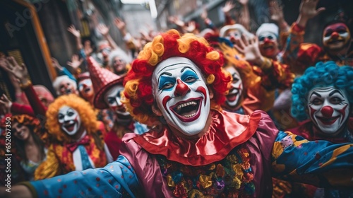 Carnival, street carnival, Germany, masked person,