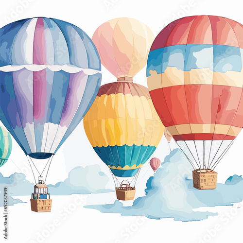 hot air balloon in sky