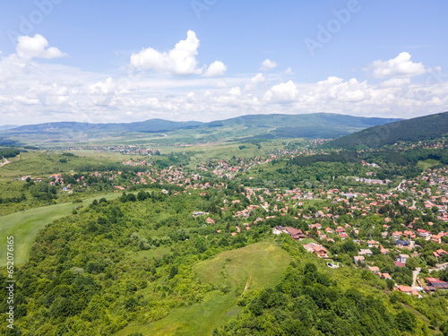 Aerial view of Vitosha Mountain  Bulgaria