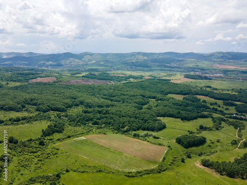 Aerial view of Vitosha Mountain, Bulgaria © Stoyan Haytov