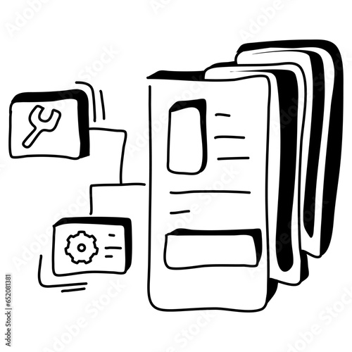 Flat illustrations are perfect for website and mobile app development because they are monolithic, integrated, and reliable. By using a monolithic design approach