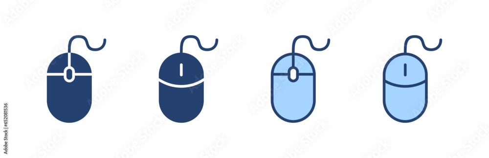 Mouse icon vector. click sign and symbol. pointer icon vector. Mouse icon vector. click sign and symbol. pointer icon vector.
