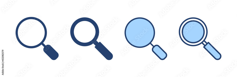 Search icon vector. search magnifying glass sign and symbol Search icon vector. search magnifying glass sign and symbol