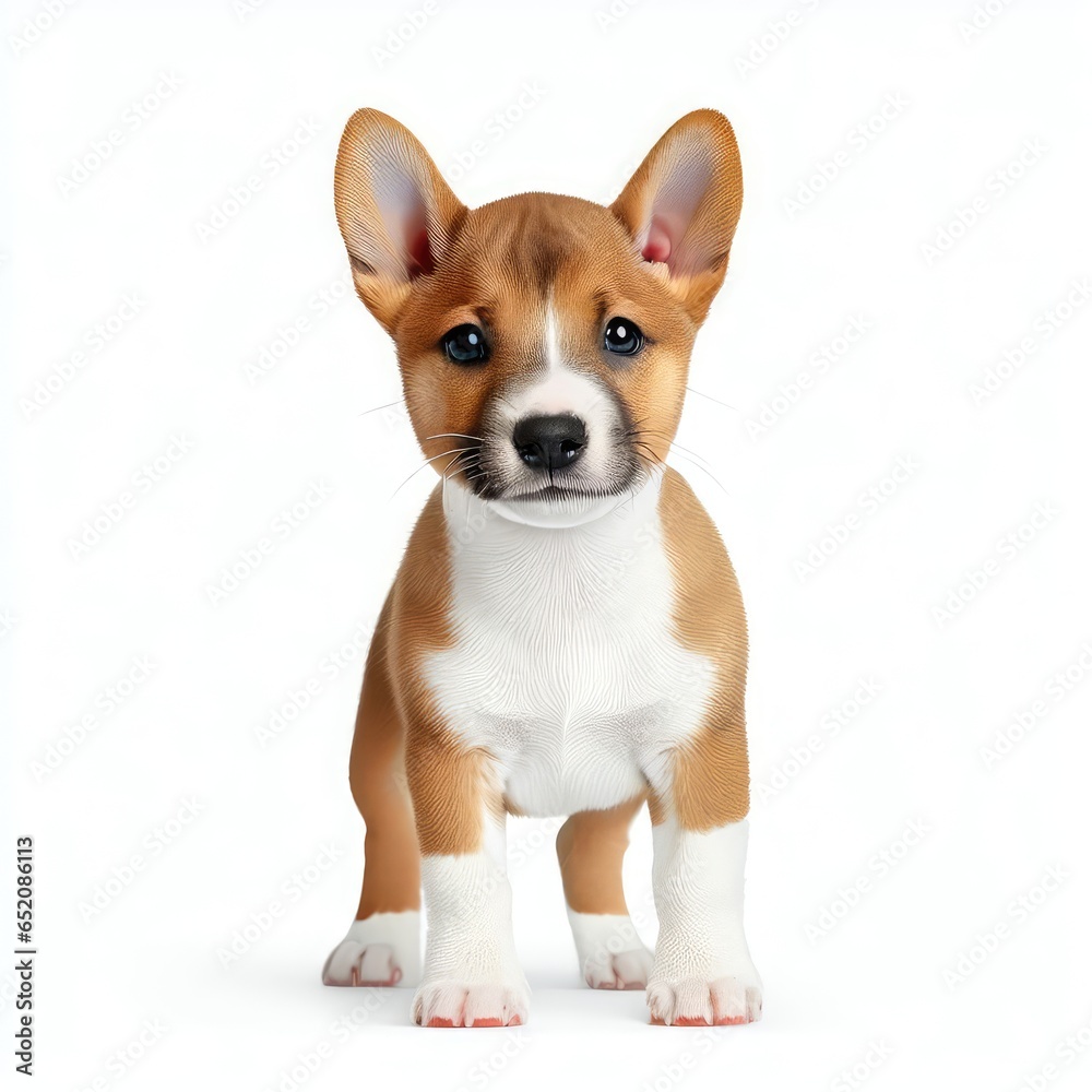 Basenji Puppy's Whimsical World: Playful Antics, Generative AI Basenji Puppy's Whimsical World: Playful Antics, Generative AI