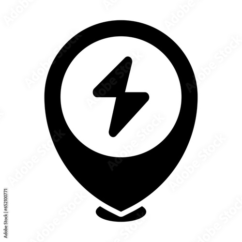 Electric Pin Icon