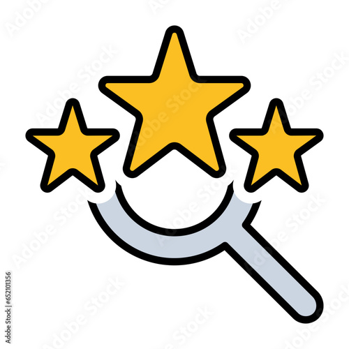 Search Stars Icon