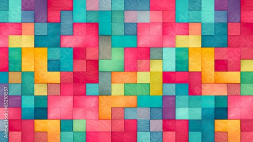 Abstract background with squares