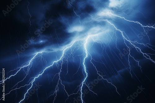 lightning in the sky, Generative AI