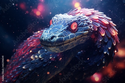 dragon in the night, Generative AI