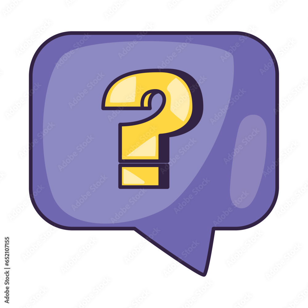 speech bubble with interrogation sign talking speech bubble with interrogation sign talking