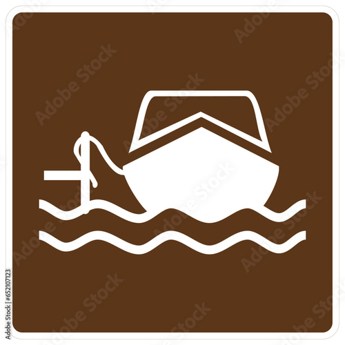 muelle, icono, vector, símbolo, silueta, ilustración, señal, café, señal color café, pictograma, montaña, turístico, señales, imagen, indicar, norma, normatividad, anuncio, estándar, información,