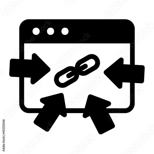Backlink icon