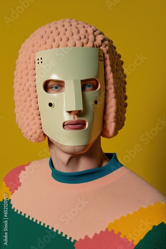 bloc inspired fashion mask