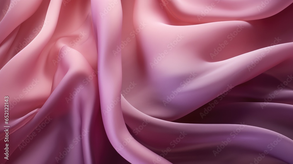 Obraz premium Silk fabric, AI generated Image