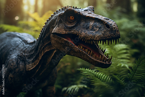 close up of a dinosaur © TASMAGORIA