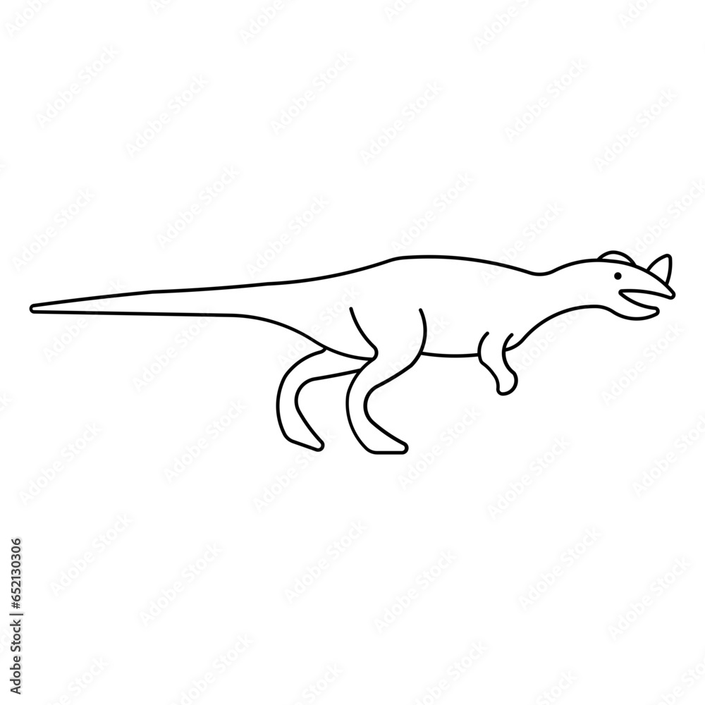 Obraz premium ceratosaurus