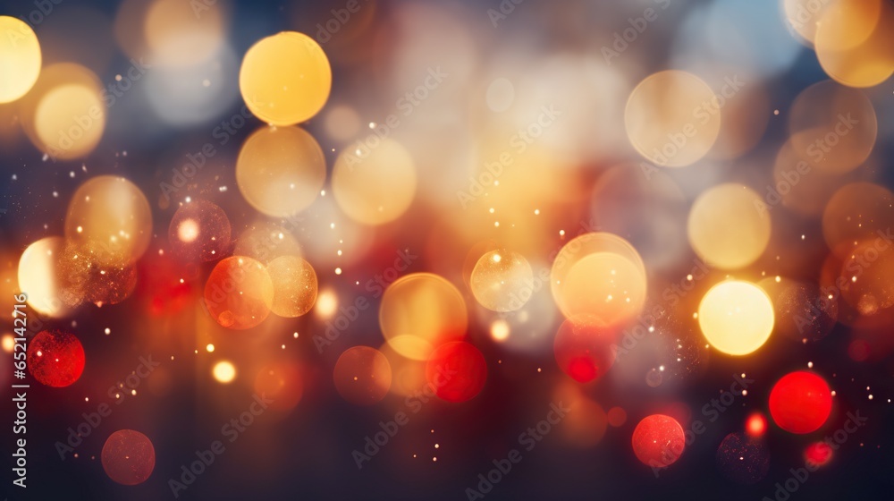 a blurry photo of a blurry background with lights. generative ai a blurry photo of a blurry background with lights. generative ai