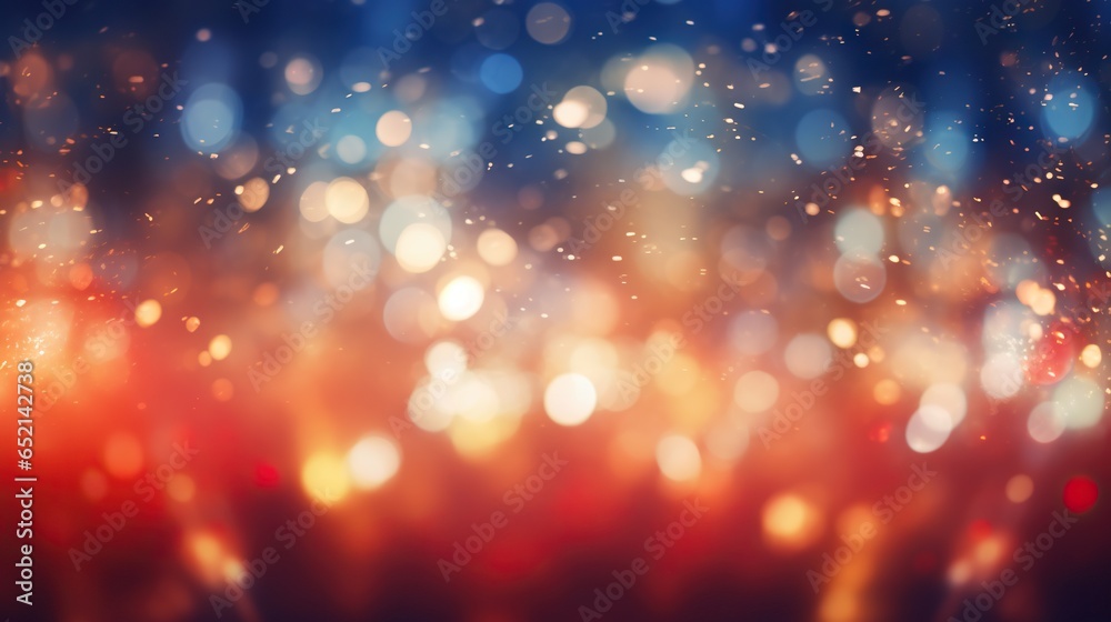 a blurry photo of a blurry background with lights. generative ai a blurry photo of a blurry background with lights. generative ai