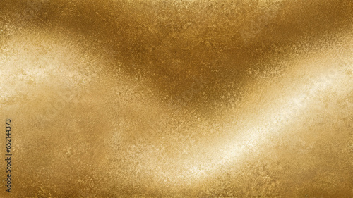 Gold foil texture background with highlights and uneven surface photo