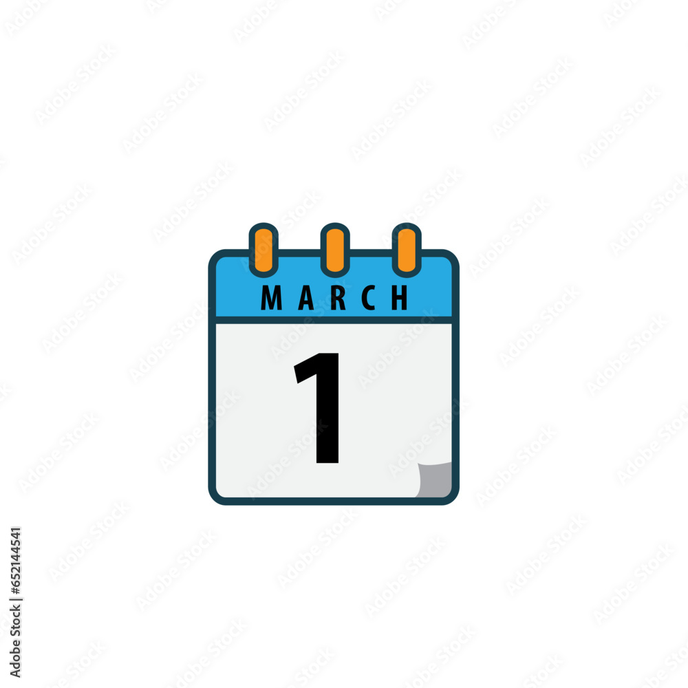 Date calendar vector icon logo design template