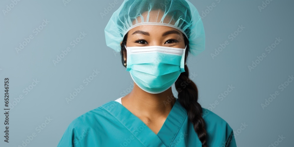 Surgeon portrait in health care Surgeon portrait in health care