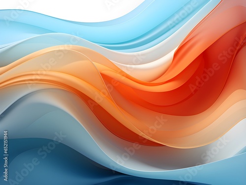 Background in orange-blue colors resembling wind-rippled fabric