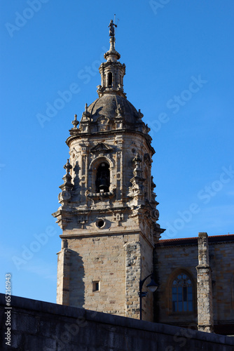 Church in the city of Bilbao