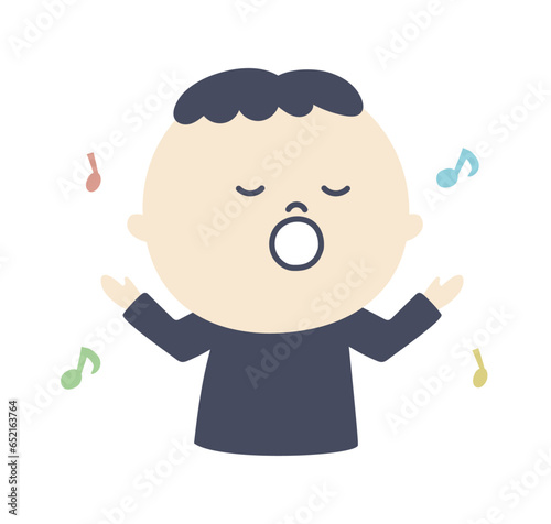 singing boy