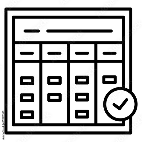 Kanban Board Icon