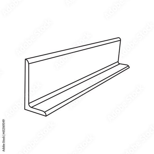Profile steel icon
