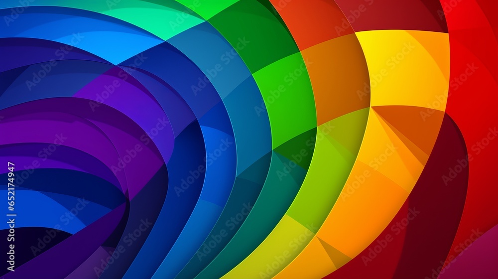 Inclusive Spectrum: Design a spectrum of colors blending seamlessly to signify inclusivity, with each color representing a unique aspect of society. Inclusive Spectrum: Design a spectrum of colors blending seamlessly to signify inclusivity, with each color representing a unique aspect of society.