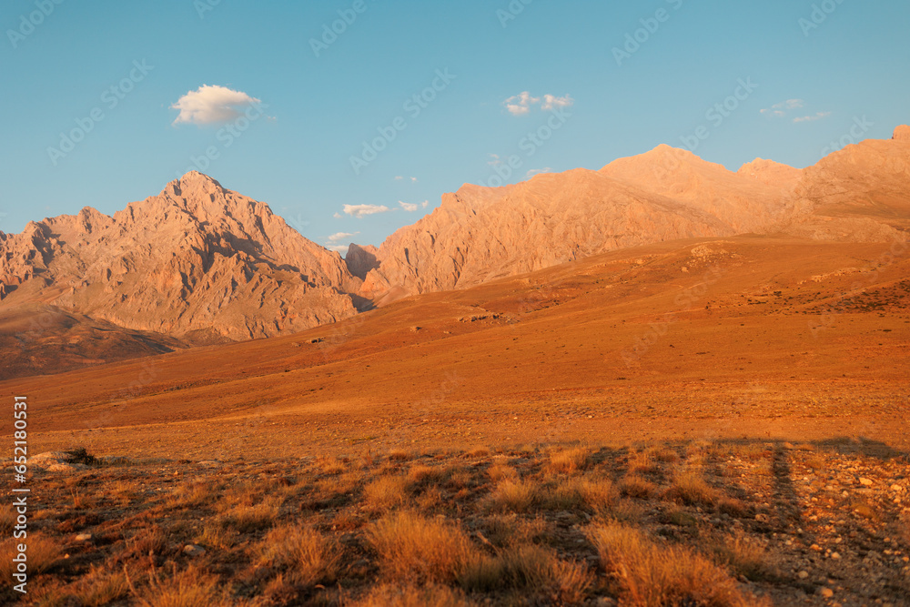 Beautiful mountain landscape. The Anti Taurus Mountains. Aladaglar National Park. Turkey..