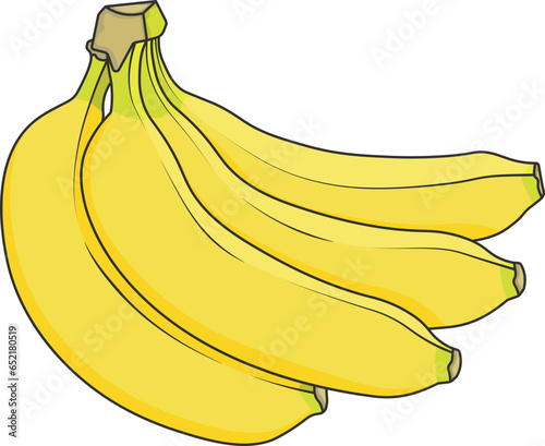 illustration of bananas