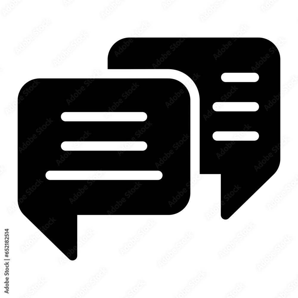 conversation Solid icon conversation Solid icon