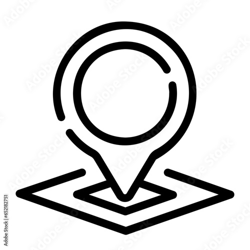 location Line Icon