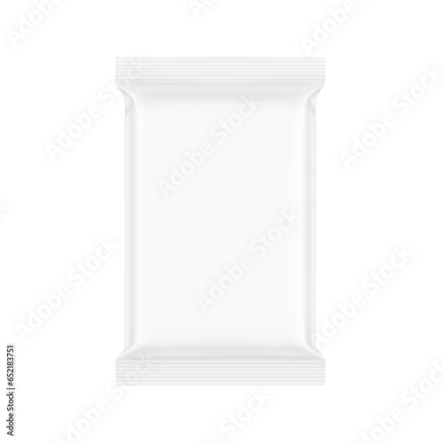 Blank bar packaging mockup. Front  view. Vector illustration. Isolated on white background. It can be used in the adv, promo, package, etc. EPS10.