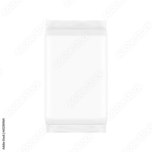 Blank bar packaging mockup. Front  view. Vector illustration. Isolated on white background. It can be used in the adv, promo, package, etc. EPS10.