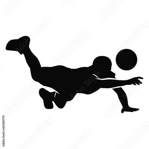 volleyball player silhouette. several silhouettes of volleyball movements