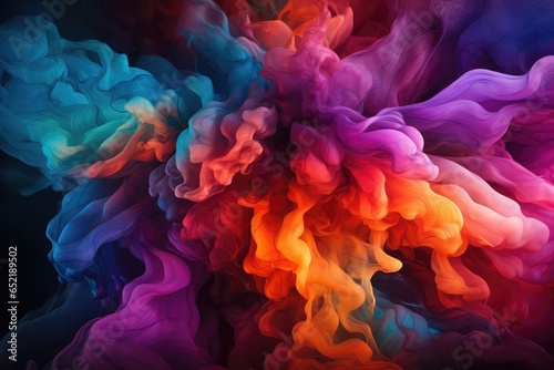Abstract colorful vape wallpaper