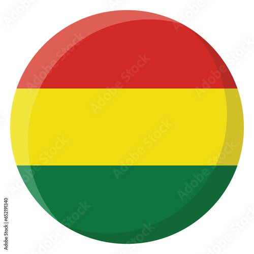 Bolivia Flag Circle