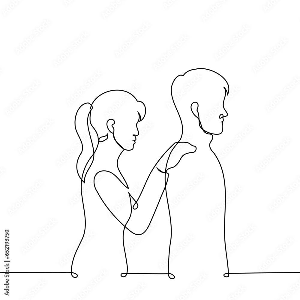 Woman Put Her Hand On The Collarbone In Front Of A Man Standing With help-her-out-youtube