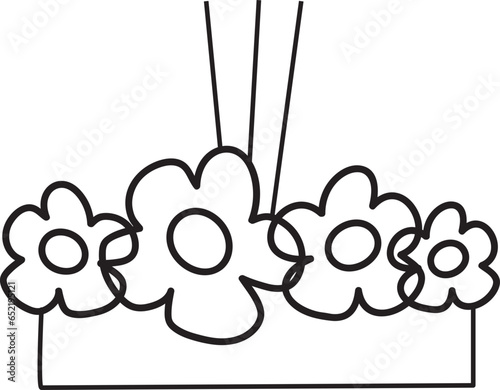 loy kratong outline