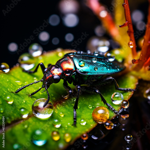 Black amoled and insects wallpaper photography © Drfruit