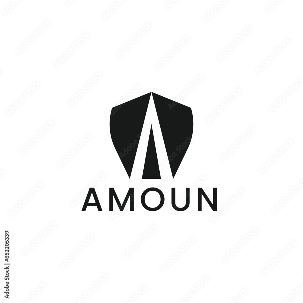 A letter modern logo A letter modern logo