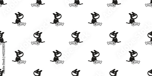cat seamless pattern halloween fish bone black kitten skull crossbones bone cartoon calico neko spooky ghost vector pet breed doodle gift wrapping paper tile background repeat wallpaper illustration d