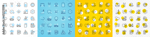 Fototapeta Naklejka Na Ścianę i Meble -  Vector icons set of Best chef, Spanner and Development plan line icons pack for web with Smartwatch, Attraction, Online question outline icon. Qr code, Payment received. Vector