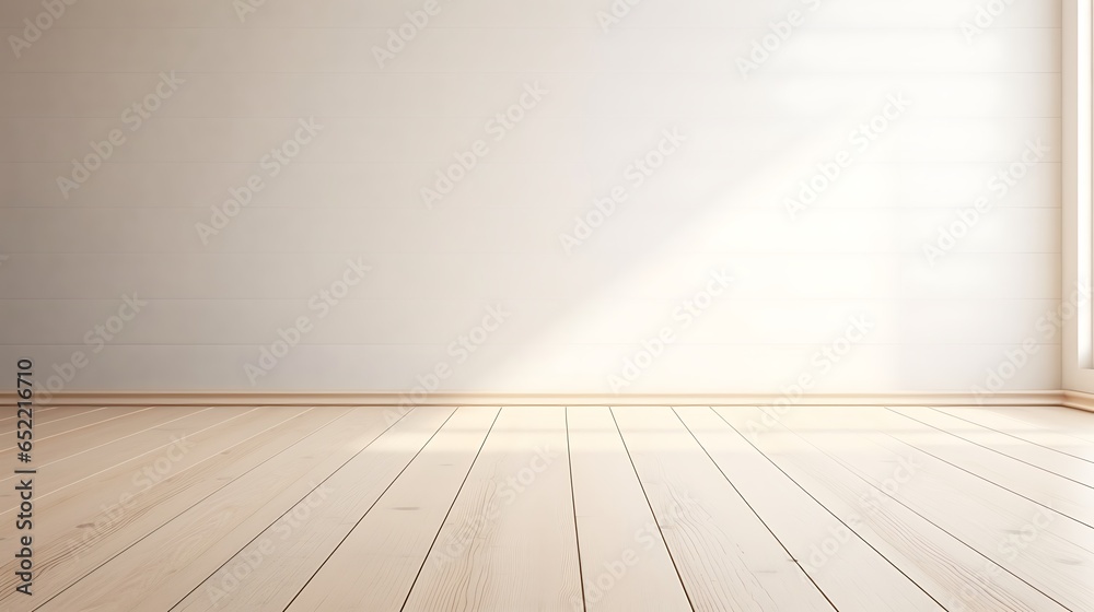 Empty room with a wooden floor and Wooden Wall textured Background, Interior design, 3D illustration, white blank wall and wooden floor. Empty room with a wooden floor and Wooden Wall textured Background, Interior design, 3D illustration, white blank wall and wooden floor.
